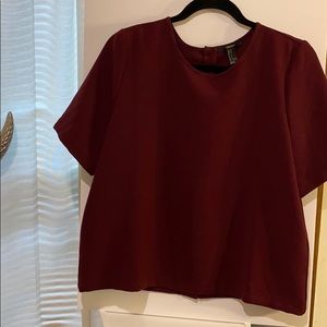Wine colored top box style
